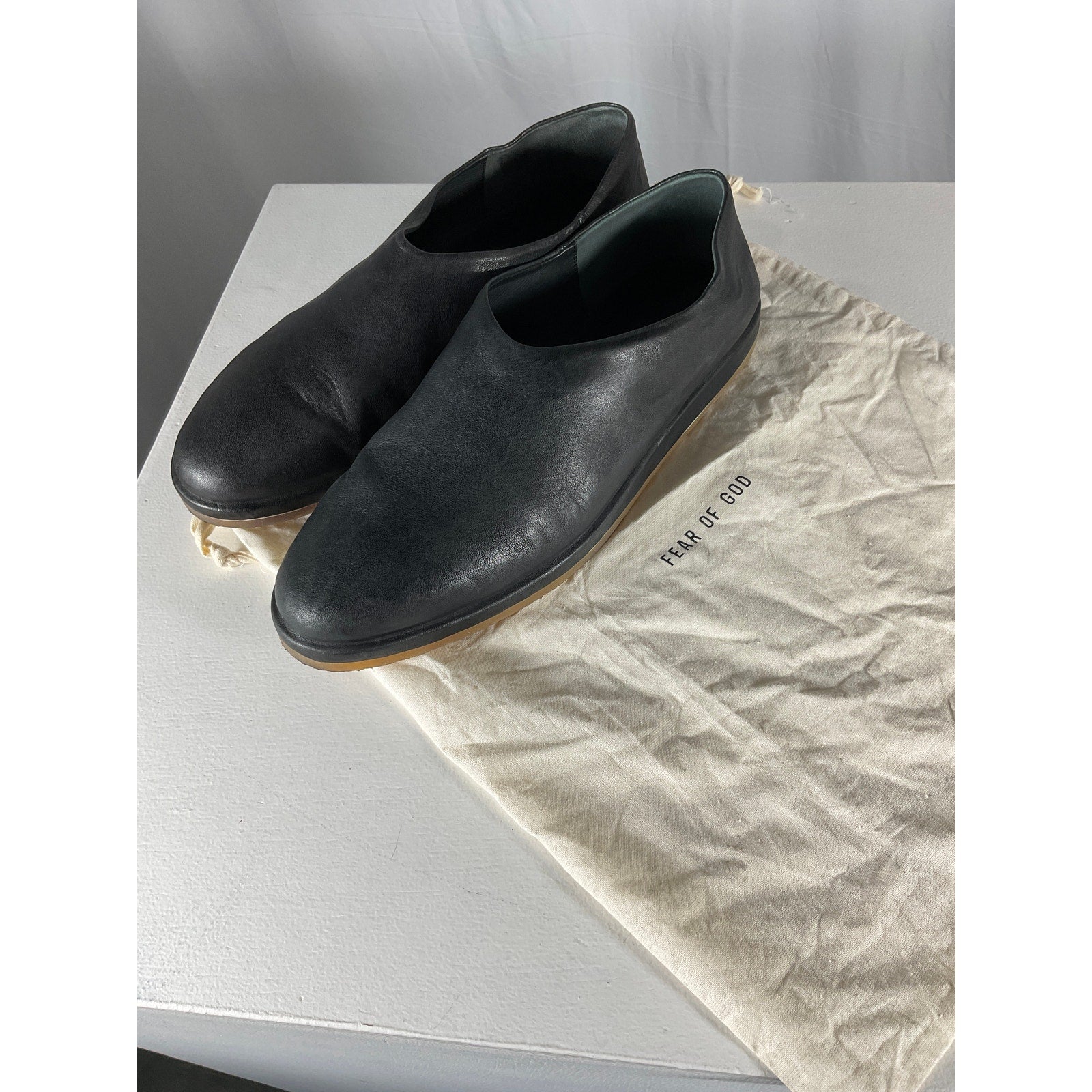 Fear Of God The Mule Black Convertible Slip-On Men's Shoe Size 10 US / 43 ITALY