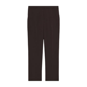 Theory Tailored Brown Kick Trousers Size 00