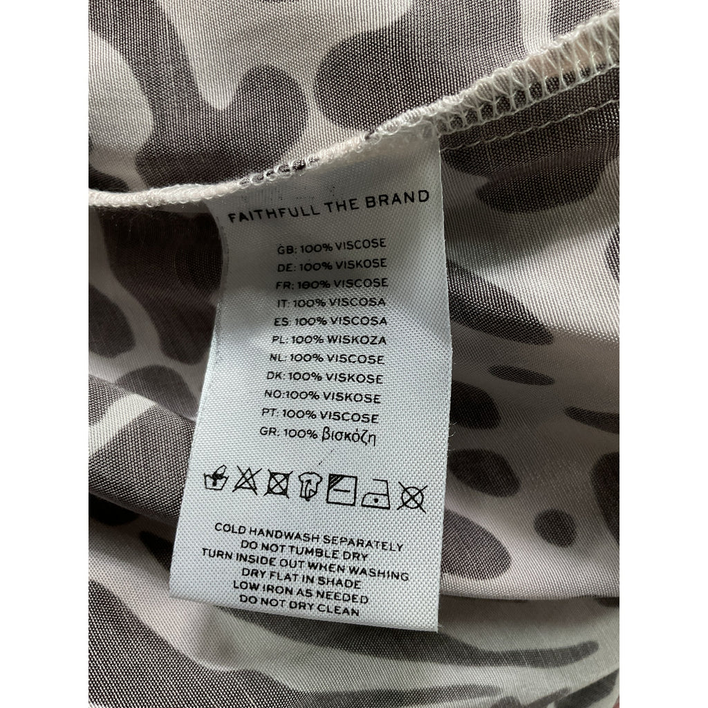 Faithfull 'The Brand' White Faithfull The Brand x Revolve Amika Mini Dress Size S