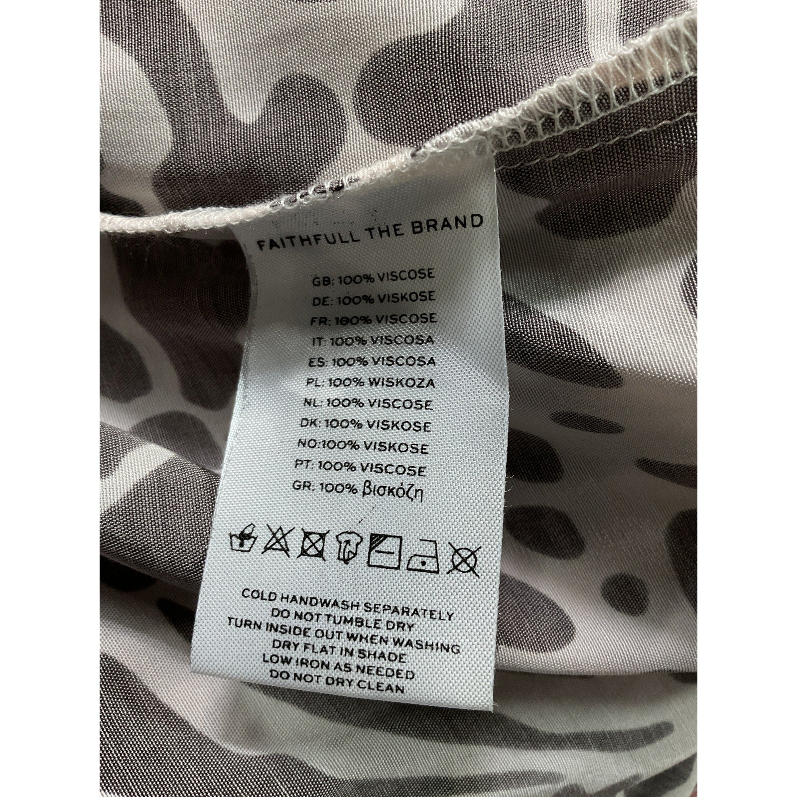 Faithfull 'The Brand' White Faithfull The Brand x Revolve Amika Mini Dress Size S