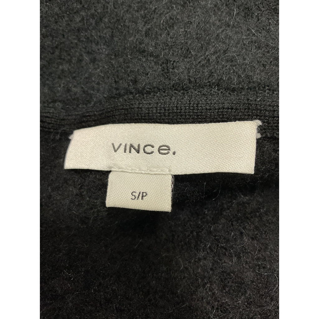 Vince 'Oversize' Black Sweater Knit Blazer Size S
