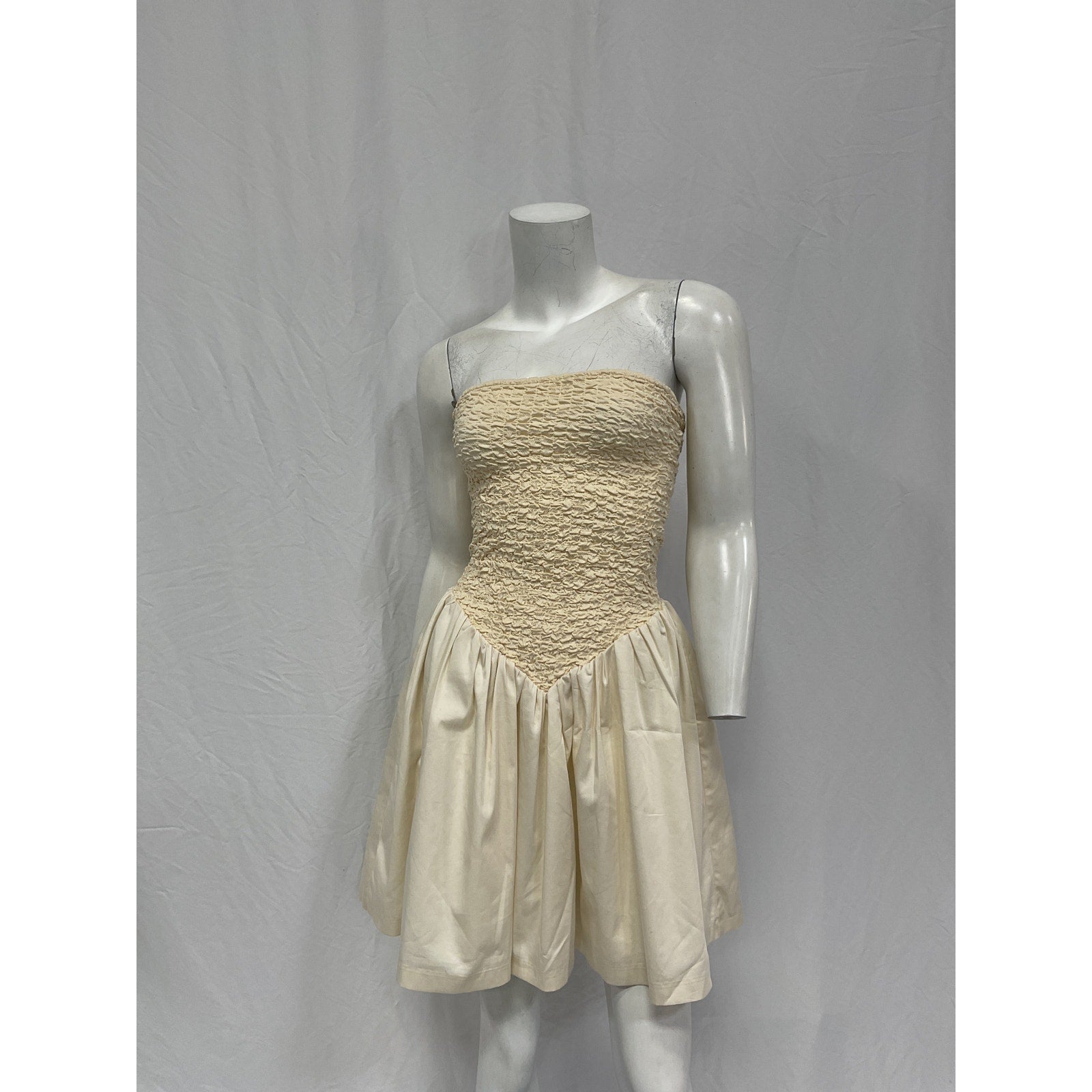 Lpa 'Stacci' White Cotton Mini Dress Size XS