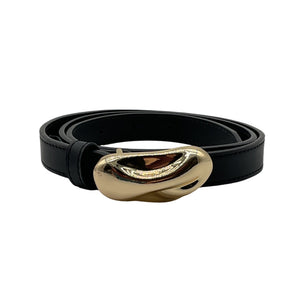Retrofête Sculptural Black Britney Belt Size S