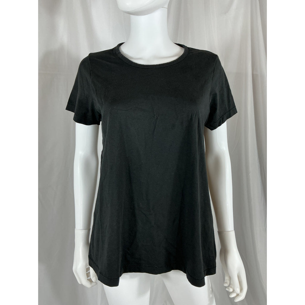 Hatch 'The Luxe' Black Cotton Nursing Tee Size 1