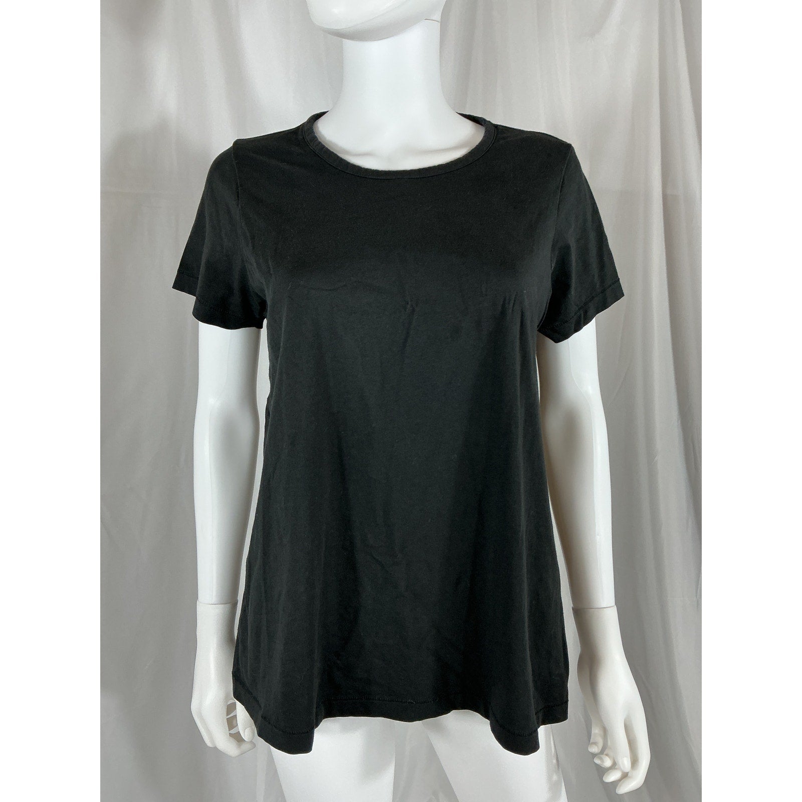 Hatch 'The Luxe' Black Cotton Nursing Tee Size 1