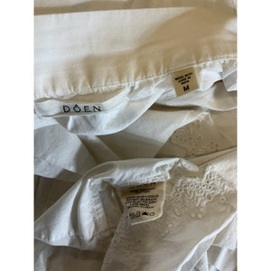 Dôen 'Sebastiane' Off White Cotton Skirt Size M