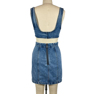 Grlfrnd Cutout Faria Vivi Mini Dress Size XS