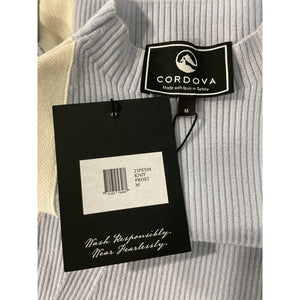 Cordova Ribbed Frost Pista Sweater Size M NWT