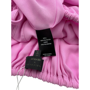 Michael Costello x Revolve 'Mishka' Pink Poly Romper Size XS