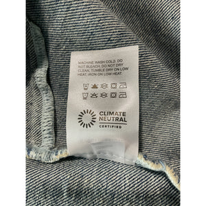 Reformation Denim Hemlock Braxton Handkerchief Top Size 8 NWT