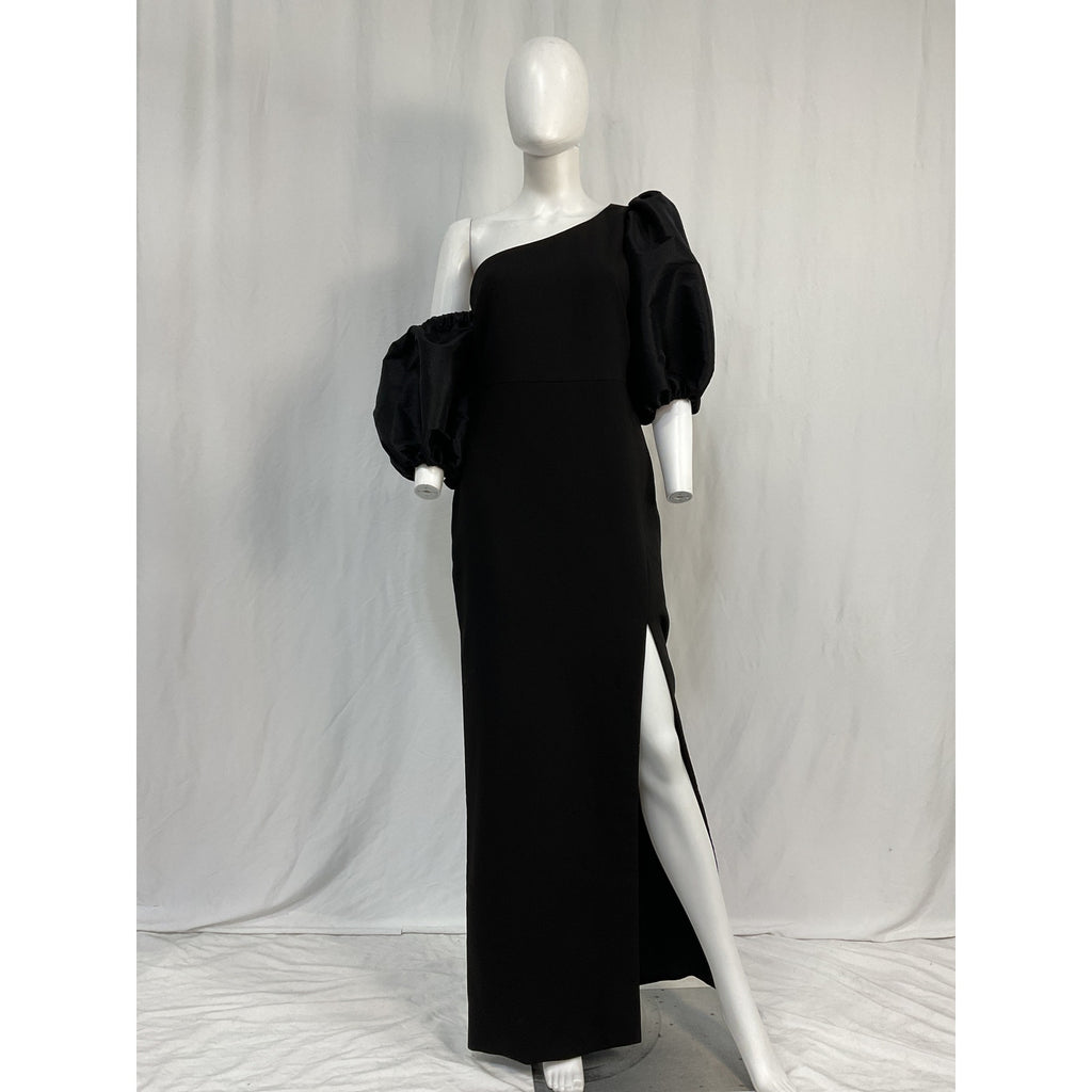 Likely 'Natasha' Black Polyester Gown Size 10