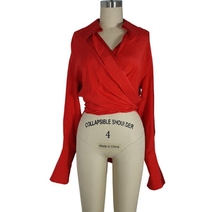 Gauge81 Silk Red Sabinas Size 4 US / EU 36 Shirt