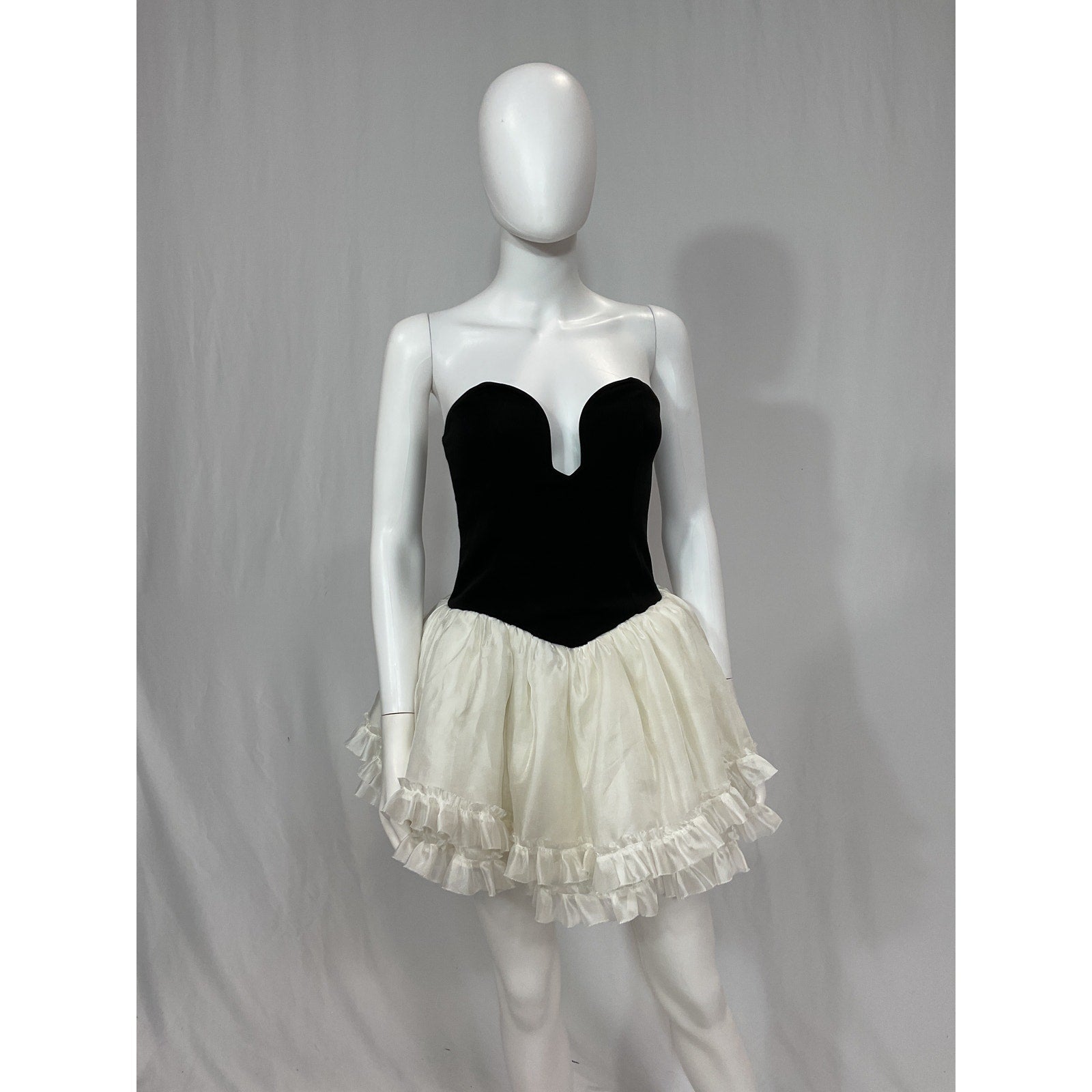 Majorelle 'Liv' Black Mini Crepe Dress Size S