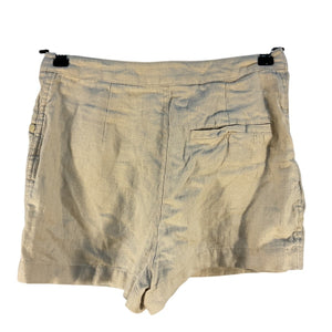 L'Academie Linen Tan Allana Skort Size XS