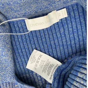 Simkhai Ribbed Blue Bianca Cardigan Size XS