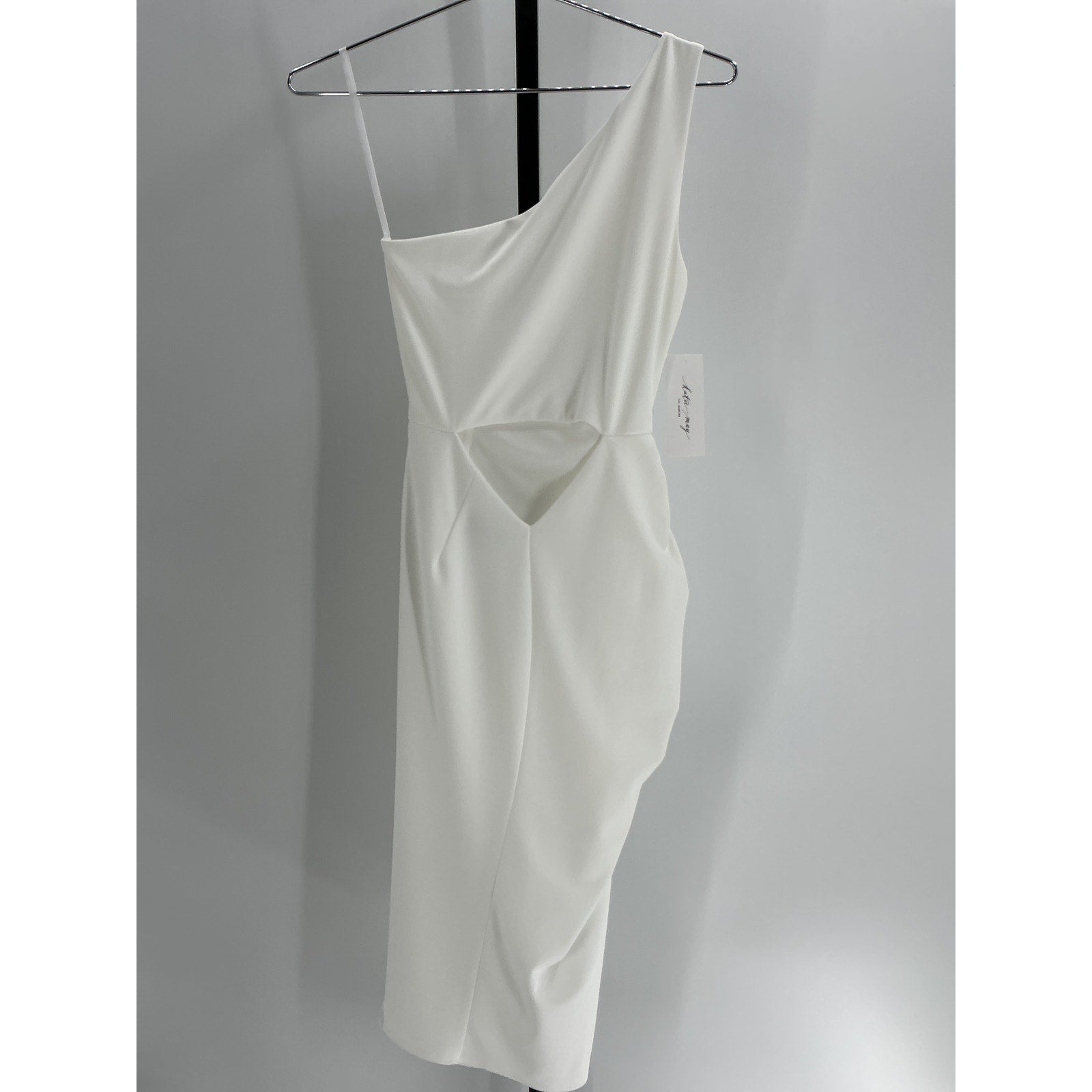 Katie May 'New Age' White Polyester Dress Size S