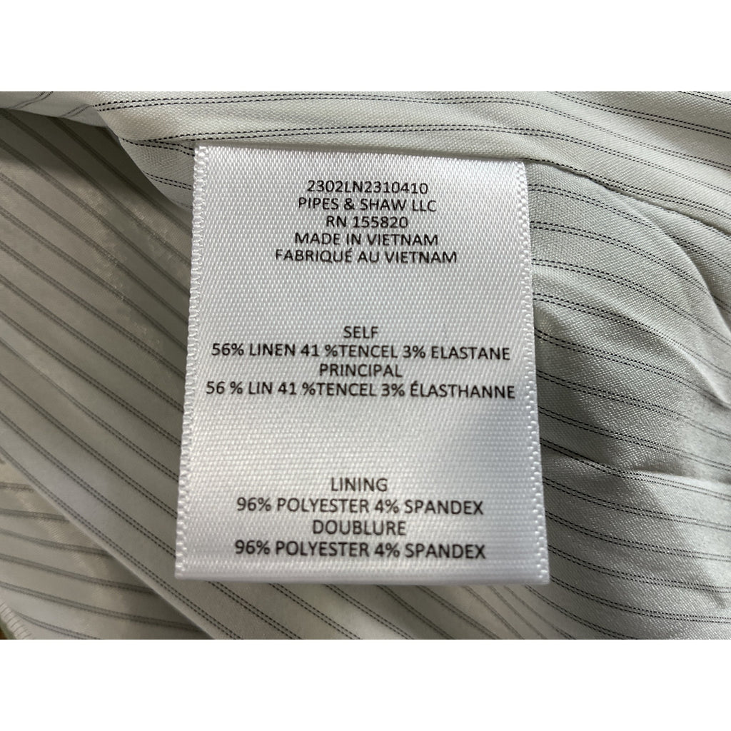 Veronica Beard 'Sedgwick Dickey' Green Linen Jacket Size 4 - NWT