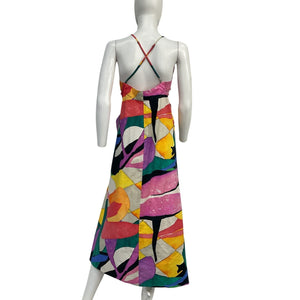 Mara Hoffman Vibrant Multi Lolita Dress Size S