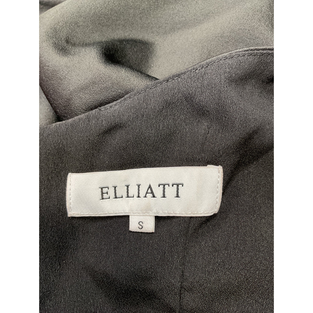 Elliatt x Revolve 'Camo' Black Polyester Dress Size S