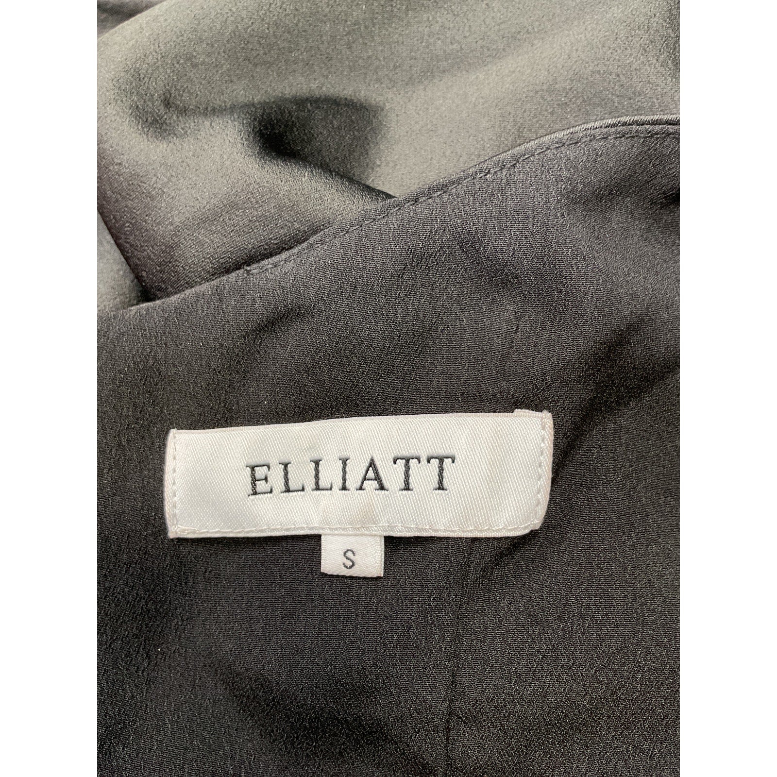 Elliatt x Revolve 'Camo' Black Polyester Dress Size S