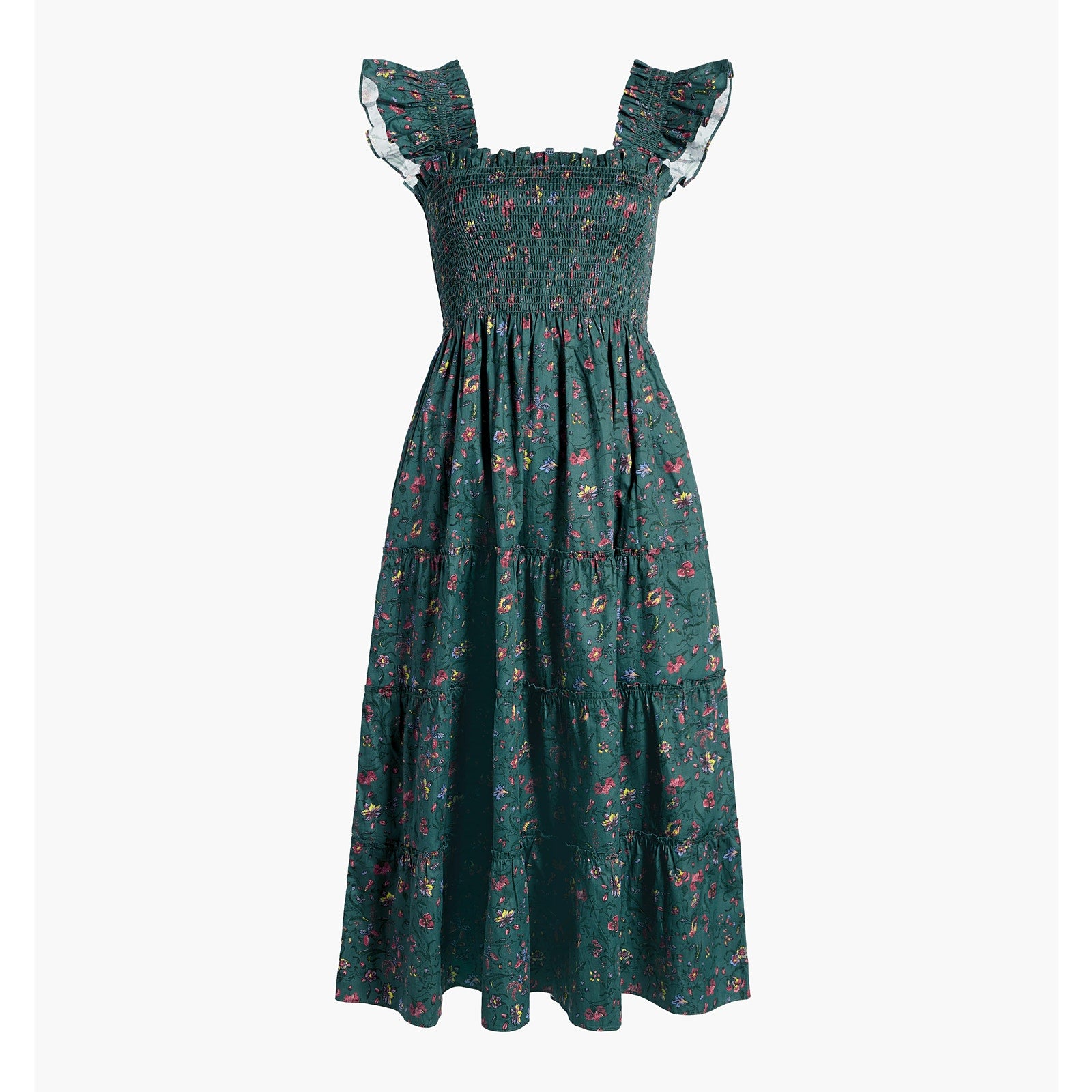 Hill House Home 'The Ellie' Green Cotton  Nap Dress Size XXXS - NWT