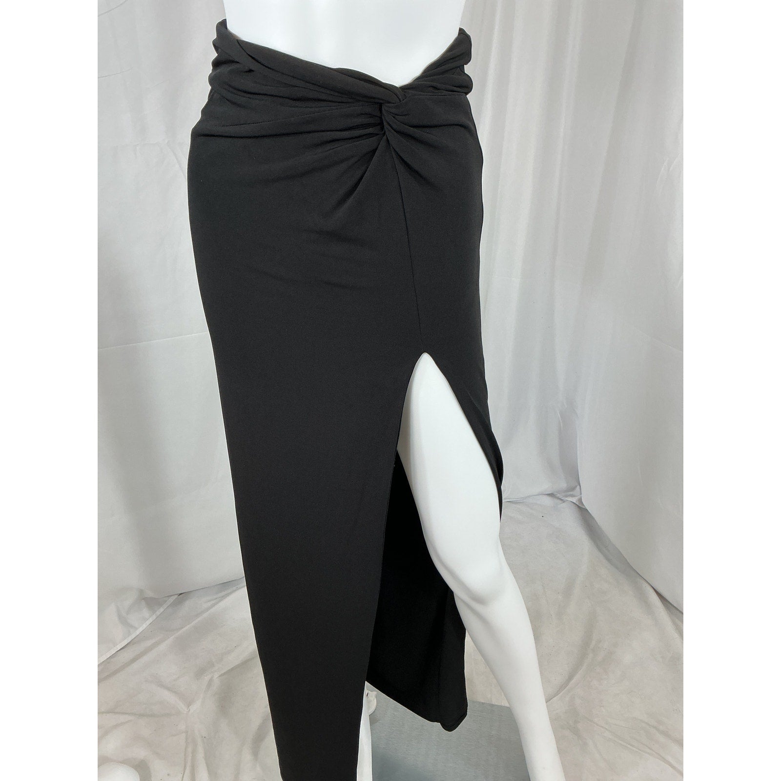 Nookie 'Fortune' Black Polyester Skirt Size M