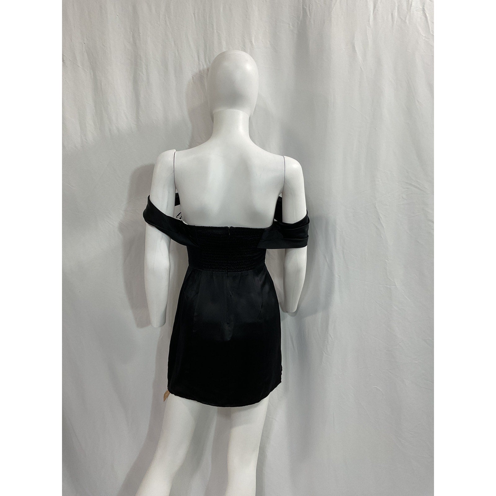 Reformation 'Lanelle' Black Silk Dress Size 0