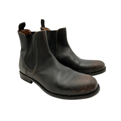 Frye Distressed Brown Tyler Chelsea Boots Size 9 M