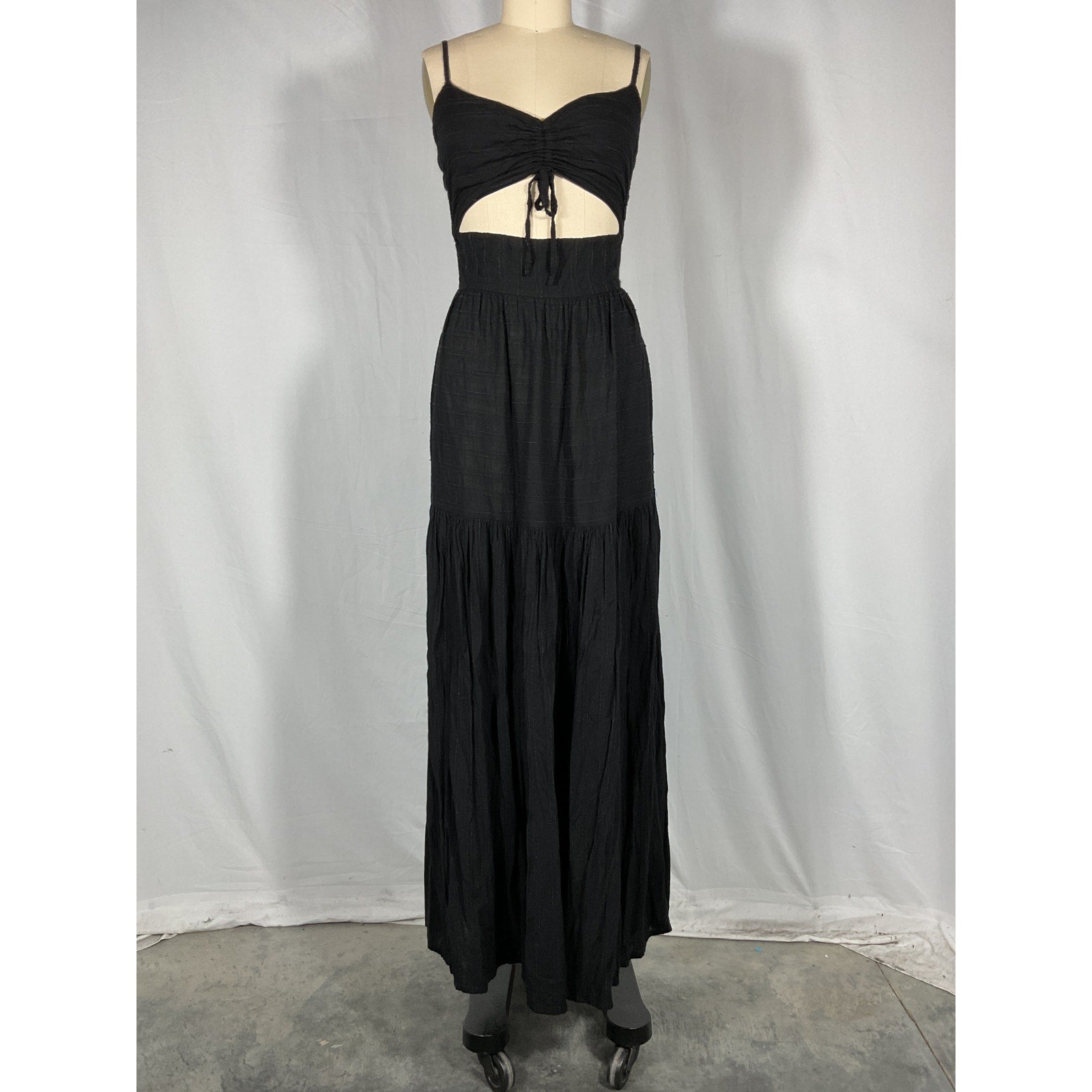 Lspace x Revolve 'Zuri' Black Viscose Dress Size M