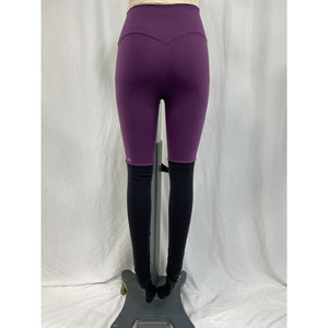 Alo Yoga Airbrush High-Waist Purple Nylon Highlight Goddess Legging Size S