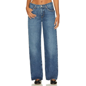 Agolde Classic Blue Fusion Denim Jeans Size 23