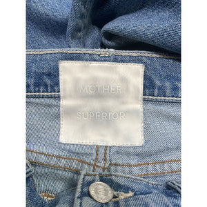 Mother 'The Pick-Up' Blue Cotton Skimp Denim Jean Size 25