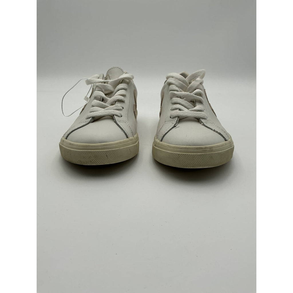 Veja 'Esplar' White Leather Sneaker Size 5