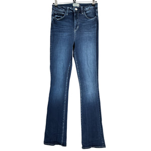 L'agence Sleek Blue Selma Baby Boot Denim Jeans Size 27