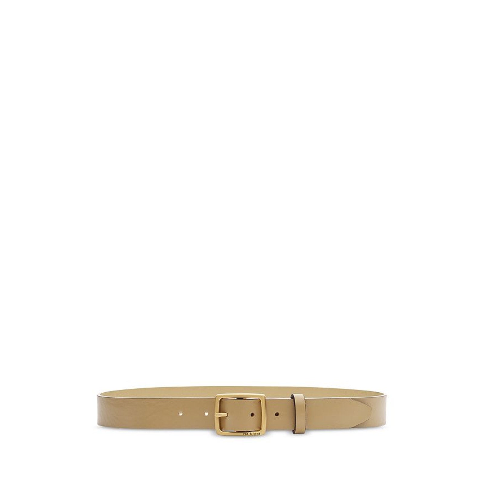 Rag & Bone 'Boyfriend' Tan Leather Belt Size XS