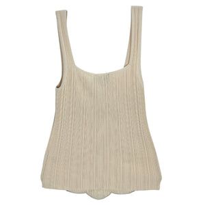 Majorelle Maelis Beige Knit Tank Top Size S