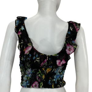 Misa Los Angeles Chic Flora Allover Paola Top Size S