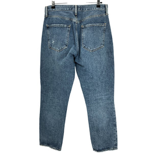 Agolde High Rise Blue Riley Denim Jeans Size 28
