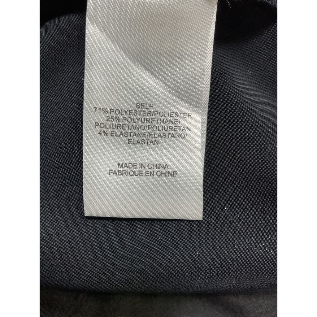 Tibi 'Tech' Black Polyester Patent Skinny Pant Size 0 - NWT