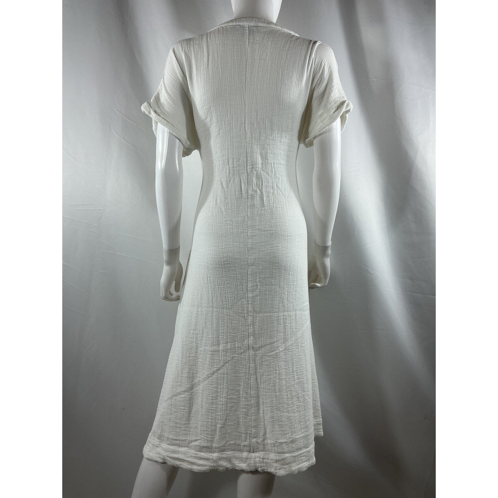 Hatch The 'Rosa' White Cotton Dress Size 1