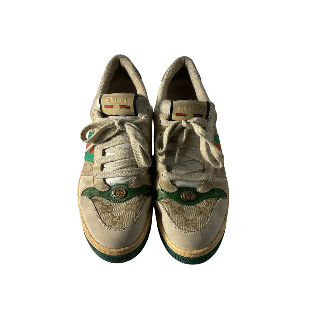 Gucci 'Screener' Beige Sneakers Size 11