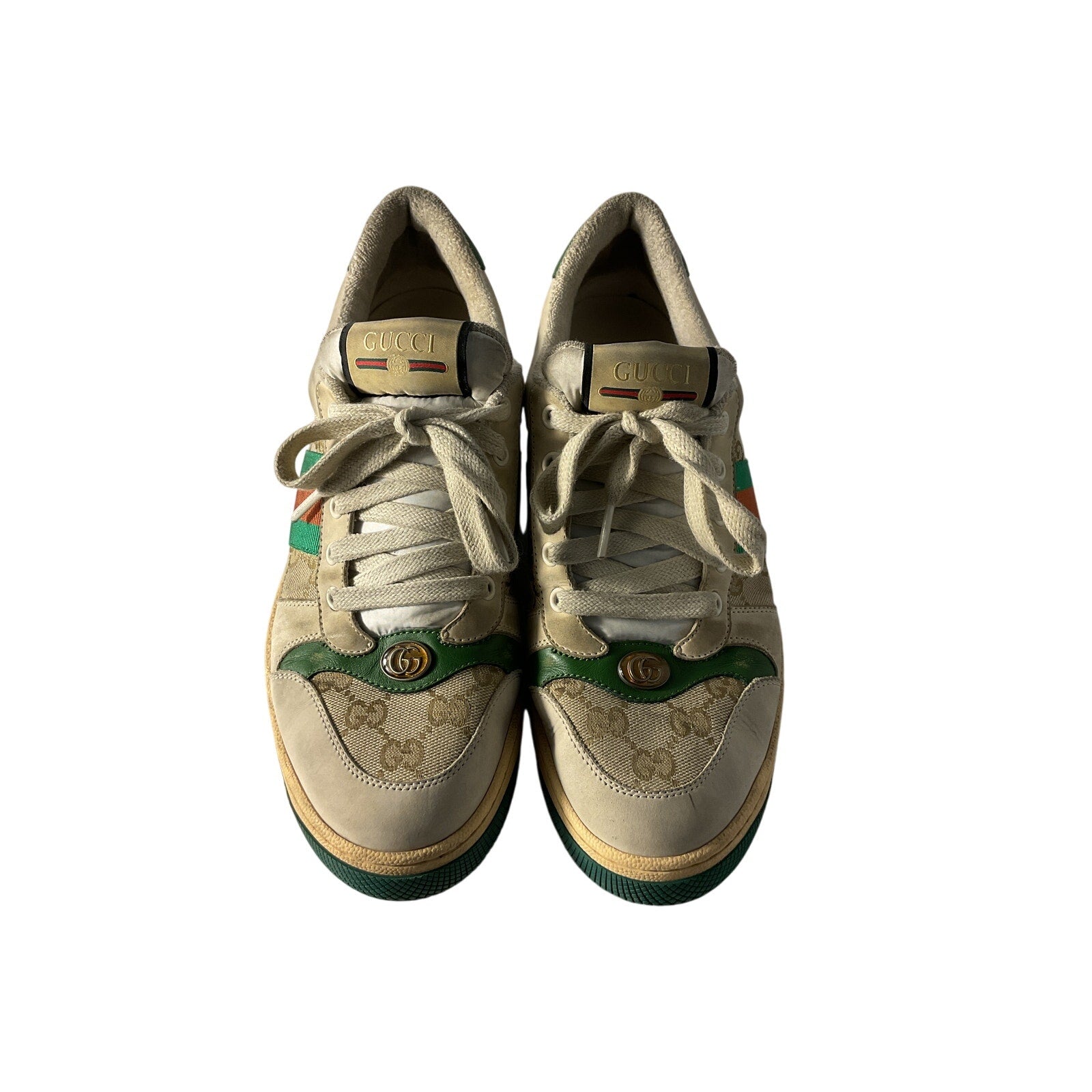 Gucci 'Screener' Beige Sneakers Size 11