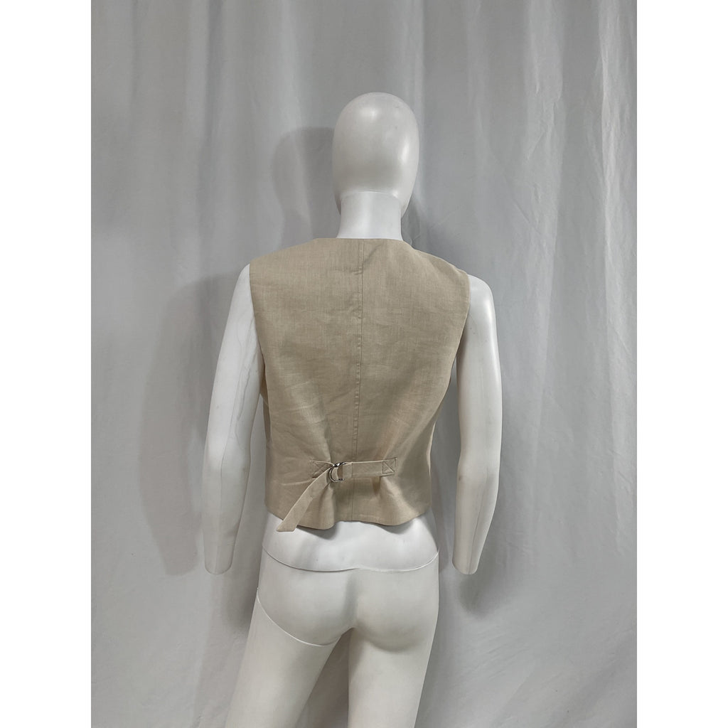 Veronica Beard 'Bennett' White Vest Size 6