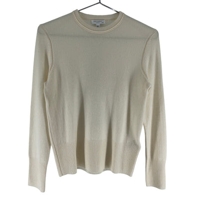 Equipment Classic Cream Sanni Crewneck Sweater Size XS