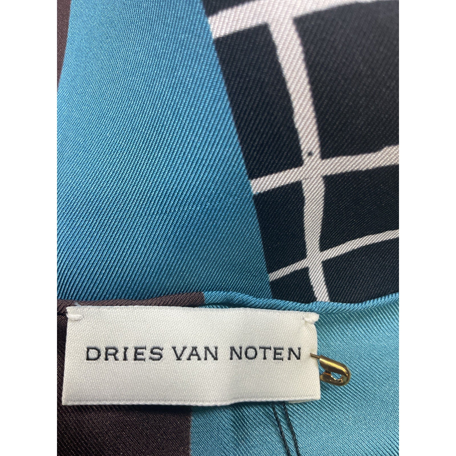 Dries Van Noten Reversible Pink Silk Paneled Printed Midi Wrap Skirt Size OS