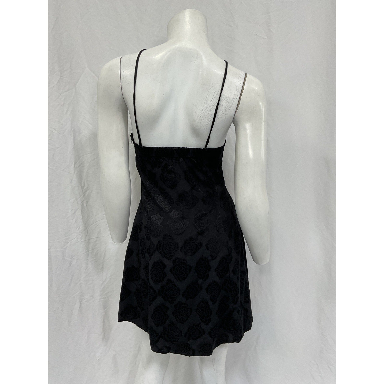 For Love & Lemons 'Melody' Black Rayon Mini Dress Size XS