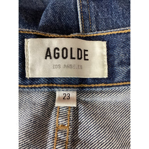 Agolde 'Cooper' Blue Cargo Denim Jean Size 23
