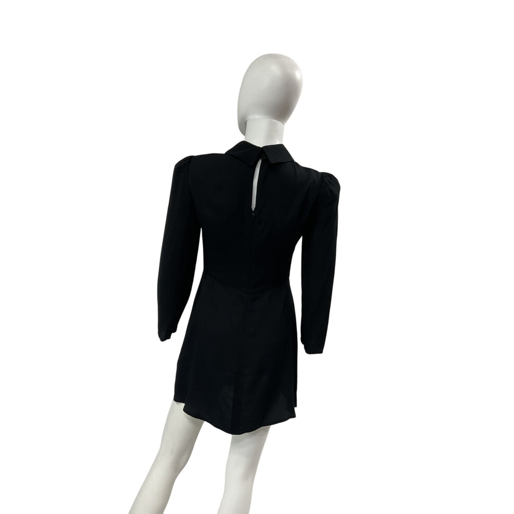 Reformation 'Rocco' Black Dress Size 0