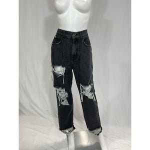 Retrofête 'Maggie' Black Denim Jean Size 28 - NWT
