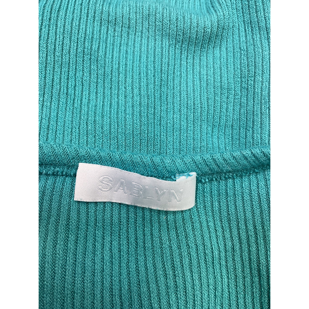 Sablyn 'Jameela' Green Spandex Tank Top Size S